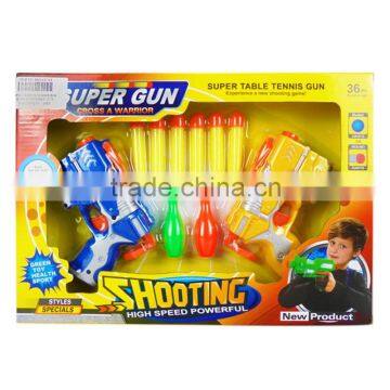 Hot crazy soft bullet gun toy with bowling ball