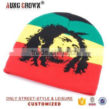Custom 100% Acrylic Jacquard Beanie Wholesale Quality Choice photo-2