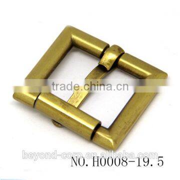 19.5mm Brush Brass Buckle With Roller photo-2
