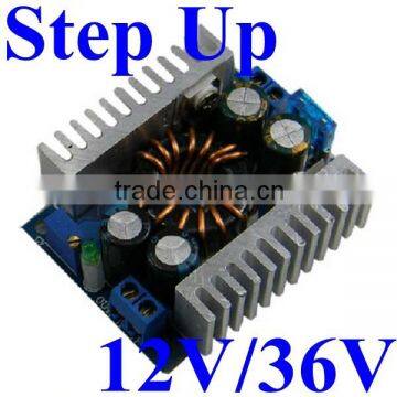 dc-dc boost converter 12v to 36v step up power conversion circuit board module