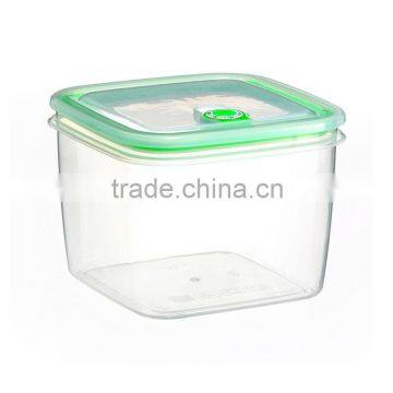 650ml square vaccum date food storage with date dial