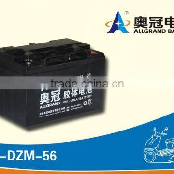 6-DZM-56 12v56ah electric bicycle battery