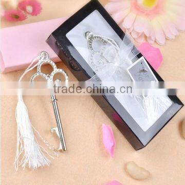 Personalized Key Bottle Opener Wedding Favors