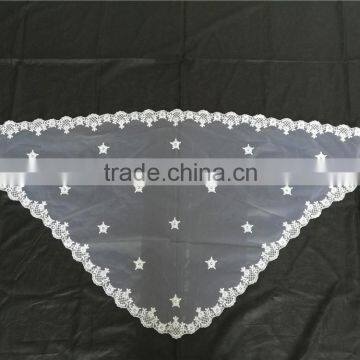 European National Style Noble Classic Lace Mantilla Veils for Church photo-3