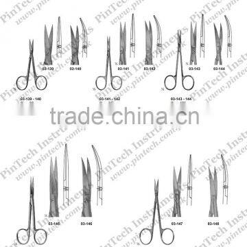 Surgical Deliccate Scissors General Medical Instruments Single Use Instruments