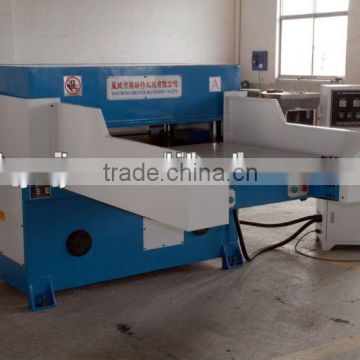 Double-Side Auto-feeding Auto-balance Precise Hydraulic Four-Column Plane Cutting Machine