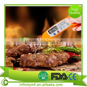 Amazon Best Selling Instant Read Digital Food Thermometer With Collapsible Probe, Meat Thermometer for Grill,BBQ,Oven,Cooking photo-6