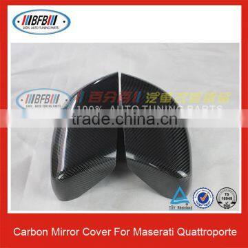For Maserati Quattroporte Ghibli Fashion Carbon Mirror Cover