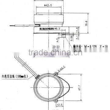 AC Electric Hysteresis Motors, AC MINI Reversible Motors, Synchronous Moteur TH-204-SG For Humidity Controller