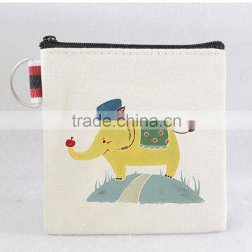 Custom Stationery Bag Pencil Bag With Elephant Printed photo-5