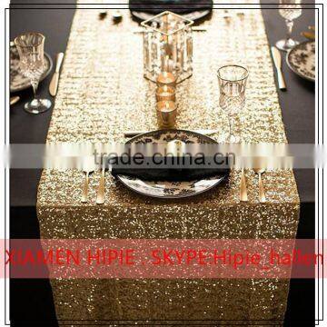 Sparkle Light Gold Sequin Table Runner for Wedding & Events photo-5