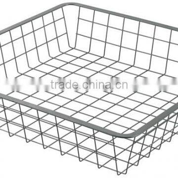 Easy to Assemble Combinable Metal Pull Out Wire Basket photo-5
