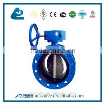 Double-eccentric Center Soft Seal Flanged Butterfly Valve photo-4