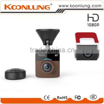 Dual lens fhd 1080P detached DVR dash board recorder