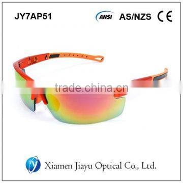 z87 comfortable red protective mirrored safety glasses USA