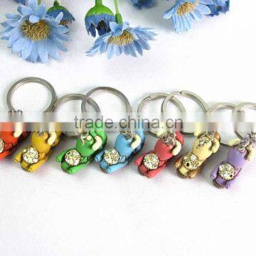 Live animal keychain custom printed keychain