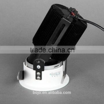 Adjustable White 6w 9w 13W COB LED Downlight With Silver Reflector