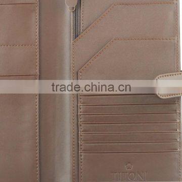 Delicate Custom Leather Passport Holder, Beautifully Made Passport Cover With Customized Logo,Multifuction Passport Wallet photo-5