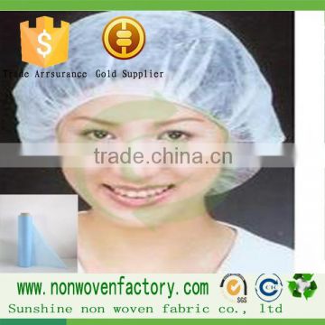 Surgical face mask cloth in medical pp spunbond nonwoven fabric for maiking it