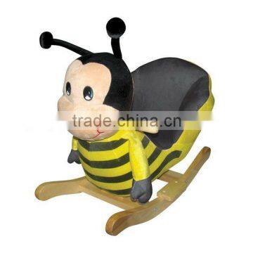 new comfortable and lovely best Plush bee cute baby rocking chair