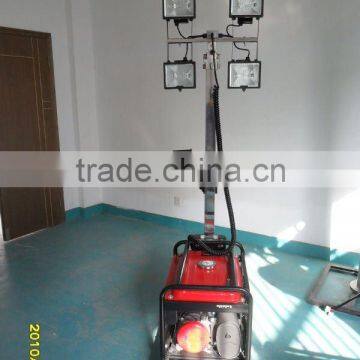 Manual Mobile Light Tower(gasoline mobile light tower)