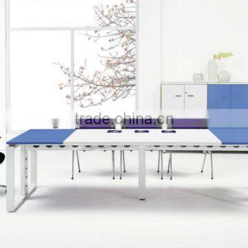 2012 The latest design steel frame Office conference table furniture manufacturer A018