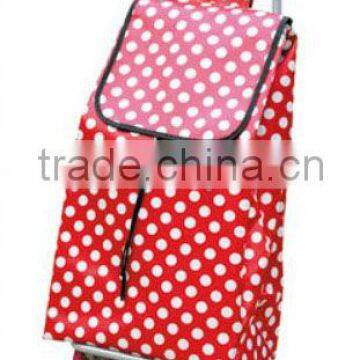 Shopping trolley with 600D polyester bag