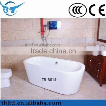 Drop in Two Persons Round Massage whirlpool bathtub