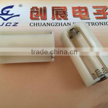 1.5V Round Battery Holder for 3pcs AAA Battery
