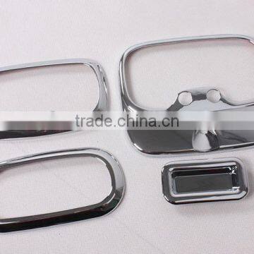 ABS Chrome Roof Reading Lamp Cover and Sunroof Handle Cover Trim 4 Pcs For Compass 2011-2014 Accessories