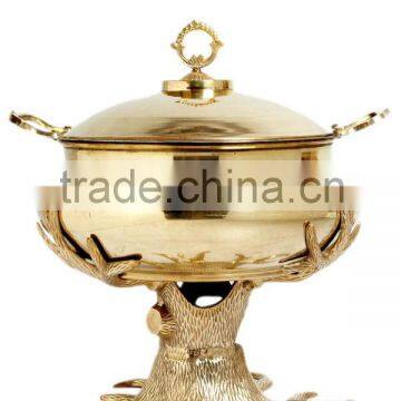 Economy Buffet Chaffing Dish for Sale/indian Brass Chaffing Dish/buffet Restaurant Serving Dish