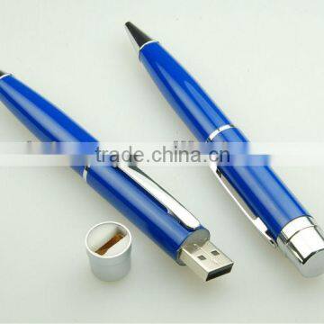 Laser pointer ball pen, Advertising pen USB flash, Pen USB for promotional,New 3 in 1 Stylus blue pen usb drive