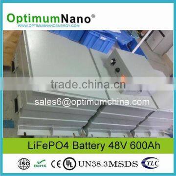 Lithium Iron Phosphate 48V 600Ah Battery