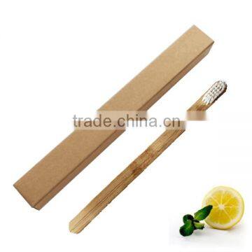 2016 Eco-friendly Biodegradable Wave Bamboo Wood Toothbrush photo-2
