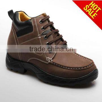 popular men leather boots / newest hiking boots / hot design leather boots men