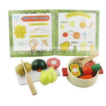 Teaching toys for montessori practical material fruit cutting exercise 2