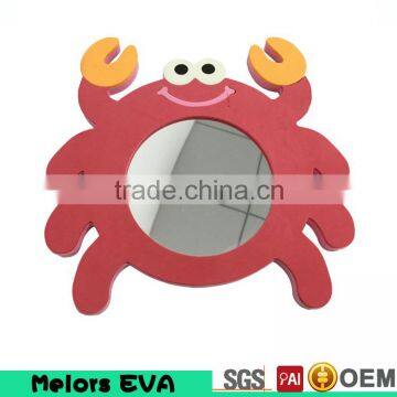 EVA Foam Cute Bathroom Animal Mirror For Children