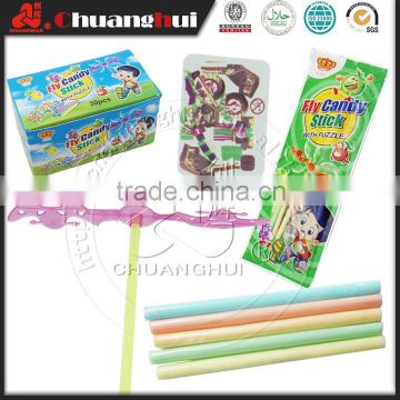 Bamboo Artificial Dragonfly Candy Stick with Puzzle