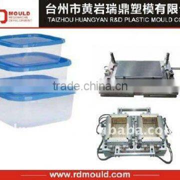 plastic commodity rectangle cake box mould