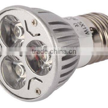 CE/ROHS Passed E27 250lm 3w High Power Led Spotlight