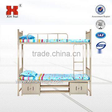 Moden Metal Bunk Bed With Locker for School Use photo-2