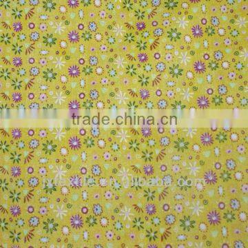 65polyester 35 cotton,printed muslin fabric 45*45 110*76, 100gsm