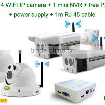 2014 new product best price nvr wireless ip camera kit