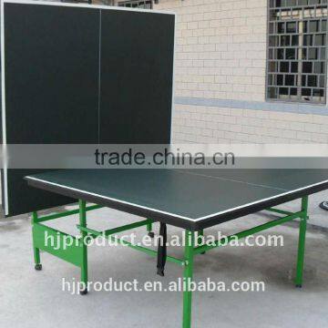 High quality Economic Factory promotion 18mm MDF Standard size Moveable foldable Table tennis table