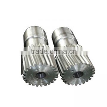 Steel factory price forged helical gear planer machine shaft