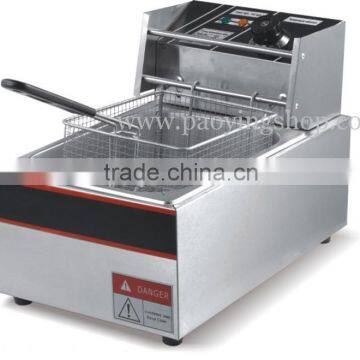 6L Stainless Steel Commercial Countertop 110v 220v Electric Fryer photo-2