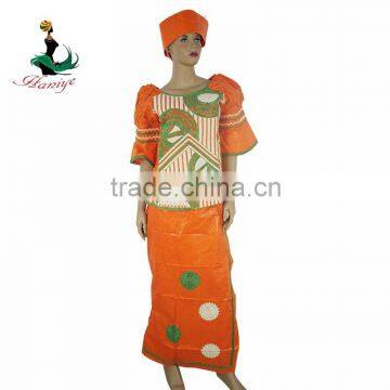 New fashion Bazin African embroidery women's Bazin Cloth African Bazin riche dresses