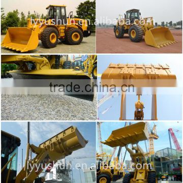 ChengGong Wheel Loader 2.1M3 Capacity Bucket For CG938H , Log Grapple/Grass Grapple/Snow Plow/Pallet Fork For CG938H