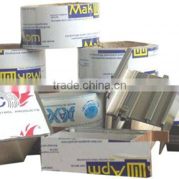 protective plastic film for aluminum profiles