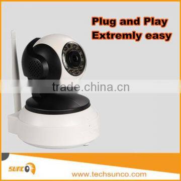 Cheap onvif p2p ip camera wireless cctv home security 2 way audio mini dome pan tilt 64g sd card max